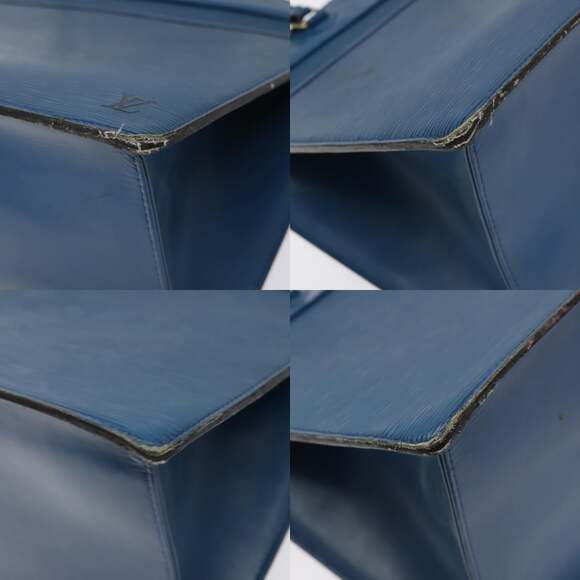 LOUIS VUITTON Epi Riviera Hand Bag Blue M48185 - Picture 10 of 13